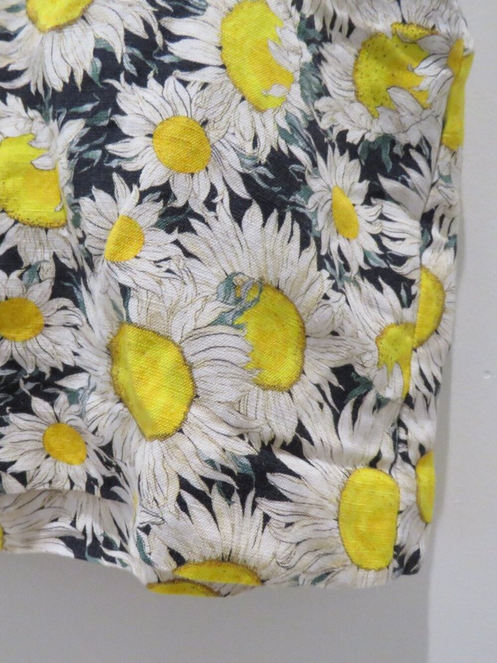 & OTHER STORIES Linen Blend Sunflower Mini Skirt US 6 Coquette Boho Summer Y2K - Picture 7 of 13